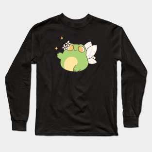 The Frog Fairy (White) Long Sleeve T-Shirt